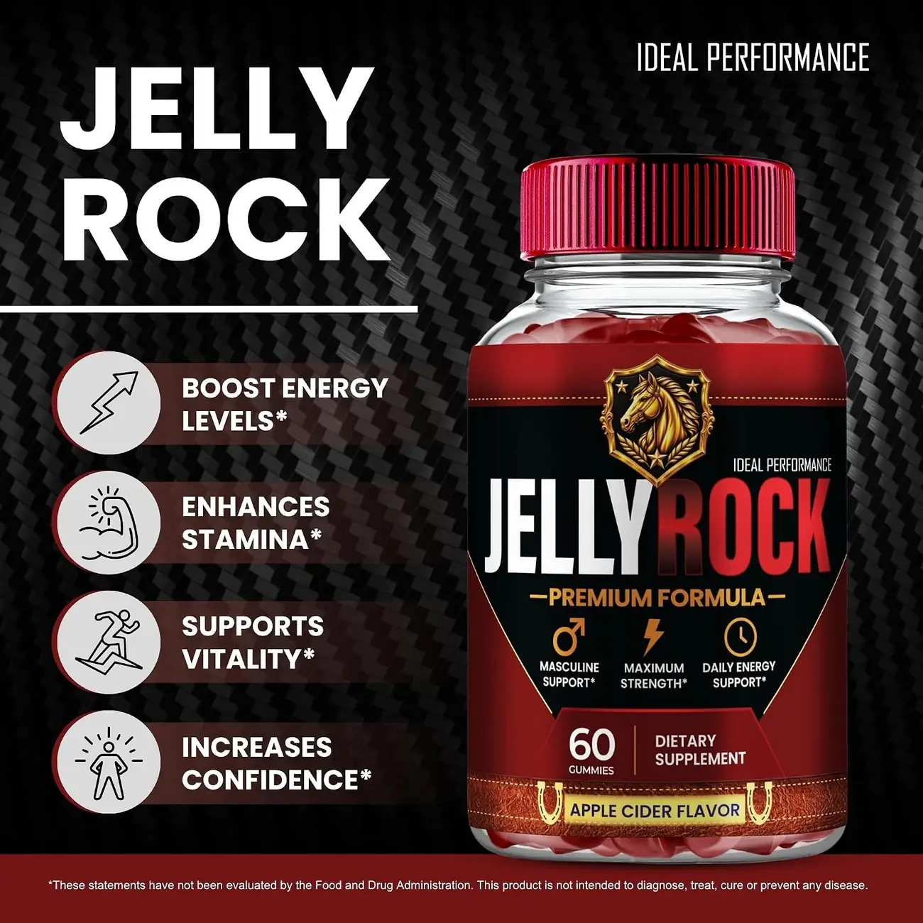 JellyRock listing image: boost energy levels, enhances stamina, supports vitality, increases confidence